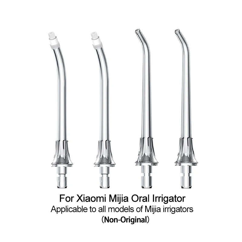 Oral Irrigator Flosser - หัวฉีดน้ำทำความสะอาดช่องปากแบบเปลี่ยนได้สำหรับเครื่องทำความสะอาดช่องปาก XIAOMI Mijia ทุกรุ่น, หัวฉีดน้ำแบบมาตรฐาน/สำหรับผู้จัดฟัน 2