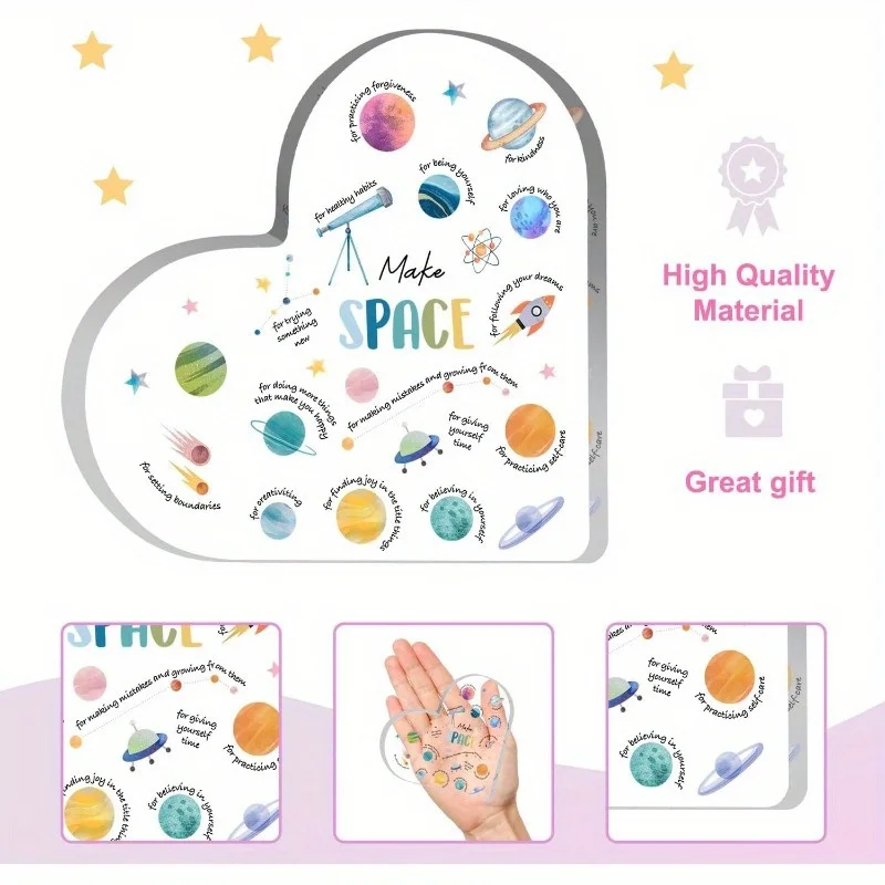 ของตกแต่งรูปหัวใจอะคริลิกสำหรั - Therapy Health And Wellness บทวิจารณ์และราคา