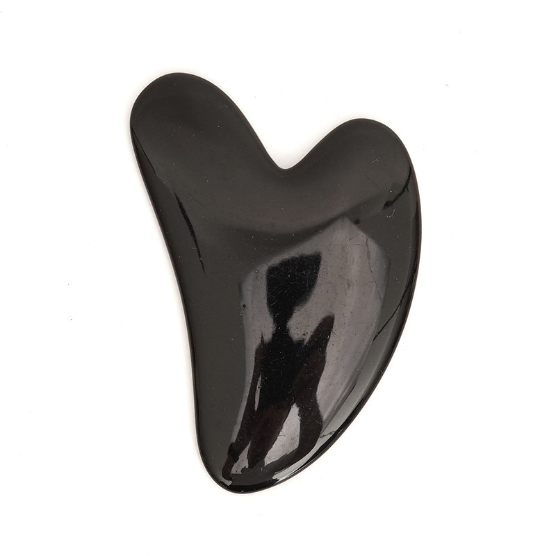 หินกัวซาโรสควอตซ์รูปหัวใจร้อน, - Jade Gua Sha Tool บทวิจารณ์และราคา