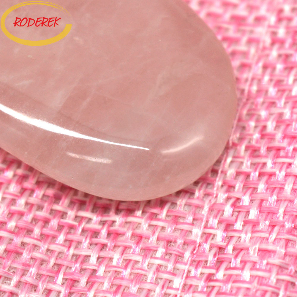 Jade Guasha แผ่นธรรมชาติ Rose  - Jade Gua Sha Tool บทวิจารณ์และราคา
