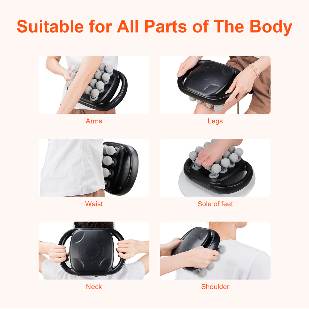 16 หัว Fascia ปืนการสั่นสะเทือ - Health Wellness Massage บทวิจารณ์และราคา