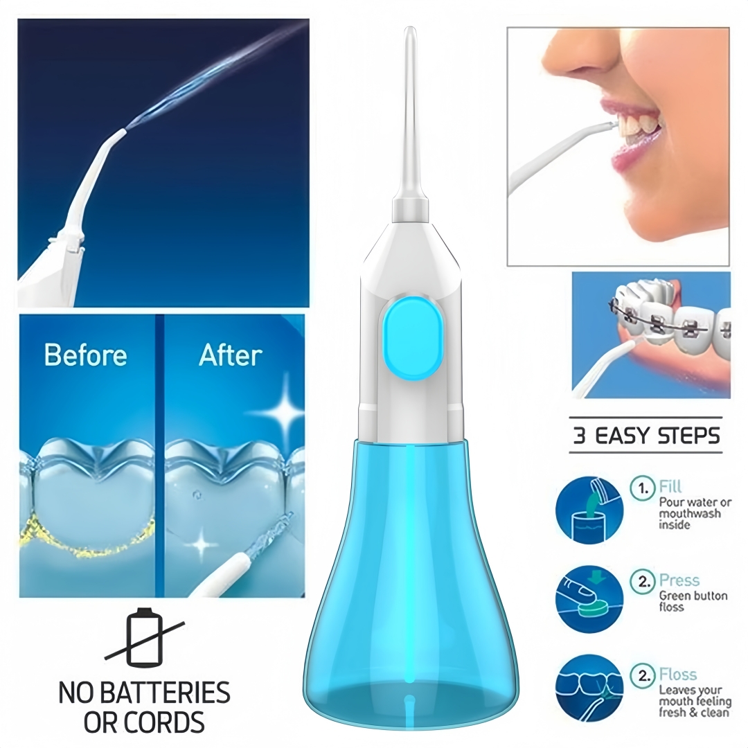 110 ML/140 ML แบบพกพา Hand-Pow - Oral Irrigator Flosser บทวิจารณ์และราคา