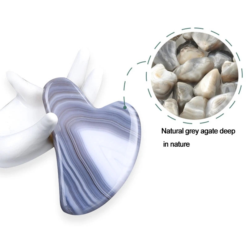 10ชิ้นหยกธรรมชาติกัวซาชุดโรสคว - Jade Gua Sha Tool บทวิจารณ์และราคา