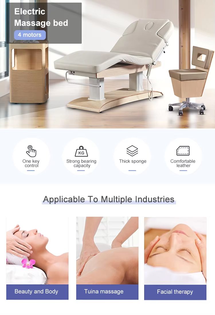 เตียงนวดไฟฟ้าปรับระดับได้ พร้อ - Health Wellness Clinic บทวิจารณ์และราคา