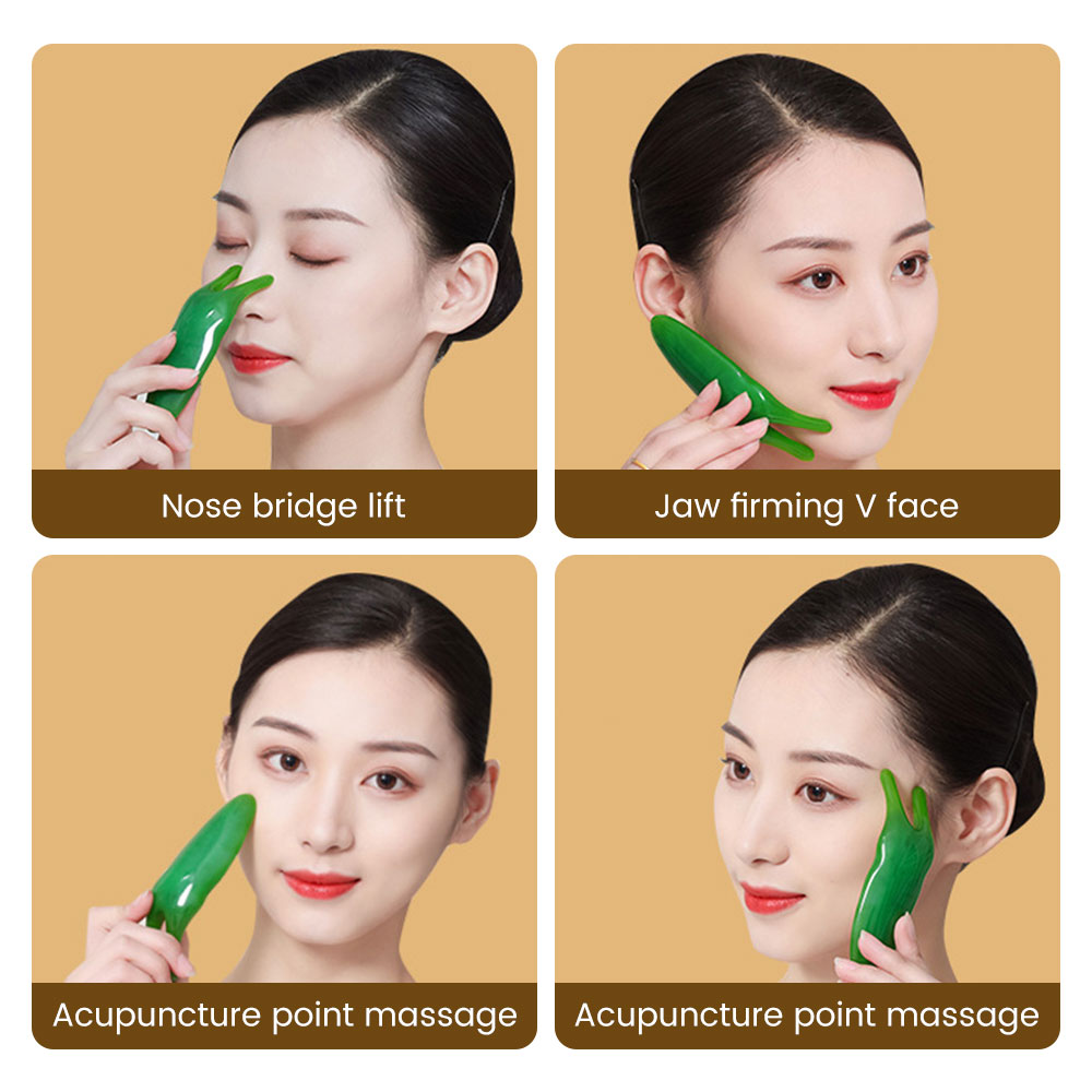 แผ่นกัวซาเรซิน, แผ่นขูดกัวซาเล - Jade Gua Sha Tool บทวิจารณ์และราคา